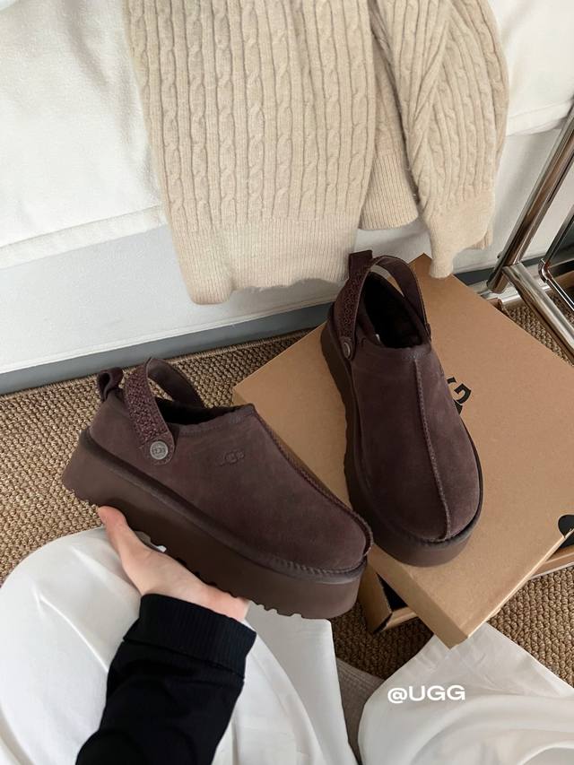 新品Ugg 织带两穿民族风拖鞋 羊毛保暖舒适柔软 冬季百搭款、3Cm鞋底 多色可选35-40码 谁能拒绝这么好看的鞋子呀