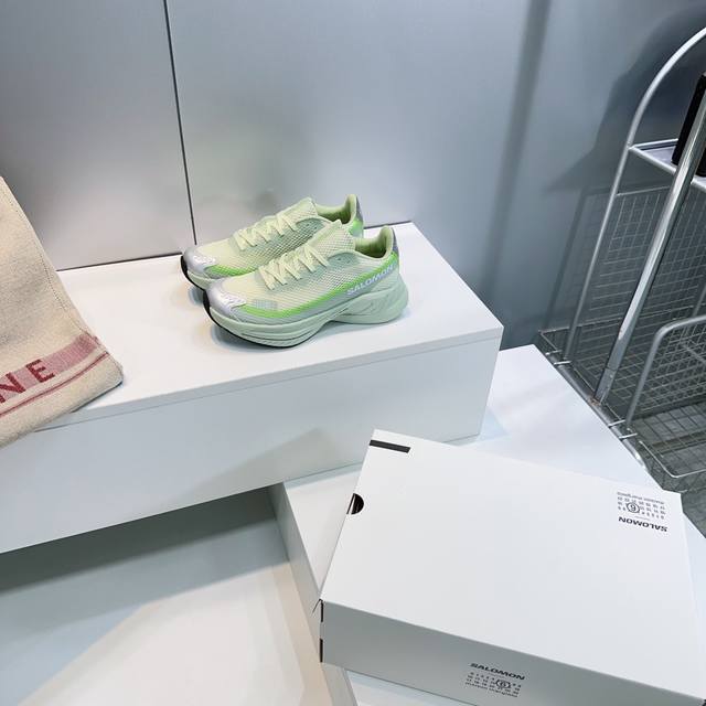 高品质出厂 ！小众潮牌情侣款！Maisonmargiela×Salomon25春夏Mm6联名款 休闲运动厚底登山德比鞋联名 X-Alp系列 情侣款 户外 休闲