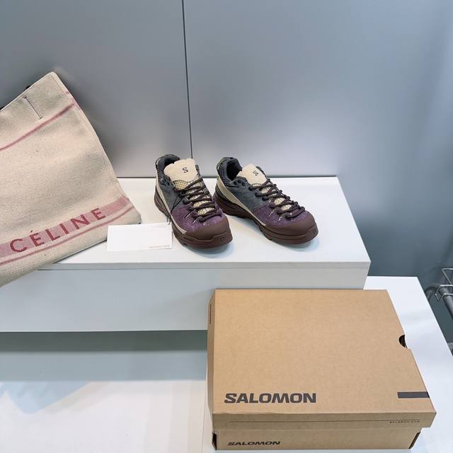 高品质出厂女 ！男 ！顶级品质 情侣款！Salomon25秋冬最新火爆款男女同款松糕厚底登山鞋休闲运动鞋！ 法国小众品牌，新作继承了诸多品牌制胜的流行元素，势必