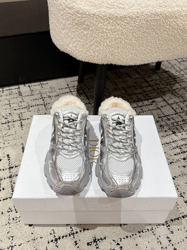 顶级版本 Dior 迪奥 25 最新 Chrono系列 New Arrival 最新 毛里 老爹鞋 运动鞋 休闲鞋 半拖 迪丽热巴同款 原版开发 迪奥 25早秋