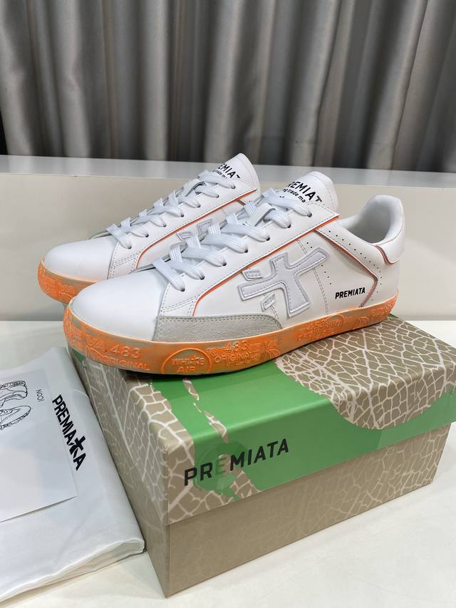 男女 Premiata 普瑞米亚达 时尚、运动、休闲、慢跑、情侣鞋。 普瑞米亚达意大利名品百年历史，所有工艺全手工打造，米“字一样的Logo简称米字鞋。完美的融