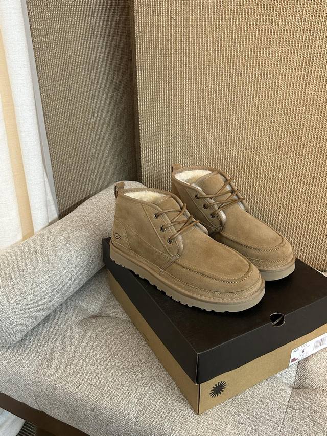 1121645 纽姆莫卡辛小贝 经典小贝升级款 高丝光牛反绒材质 不冻脚过冬 必须把加毛的安排上 Size：39-45