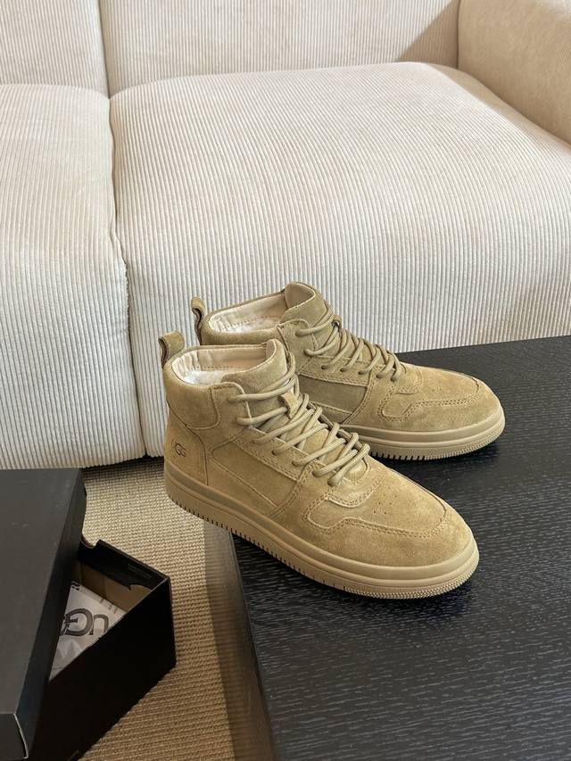 经典空军联名板鞋 有颜又有料 高丝光牛反绒材质 不冻脚过冬 必须把加毛的安排上 Size：39-45