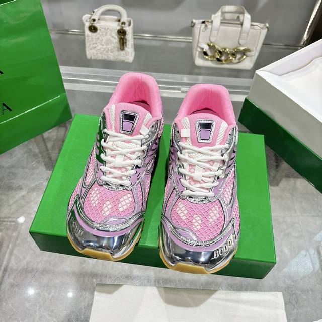 出厂 顶级版本 情侣款 男10 Bottega Veneta Bv23全新 Orbit设计师谢幕款 休闲 运动鞋 设计写意纯粹无束 注入现代符号 上脚时尚又酷又