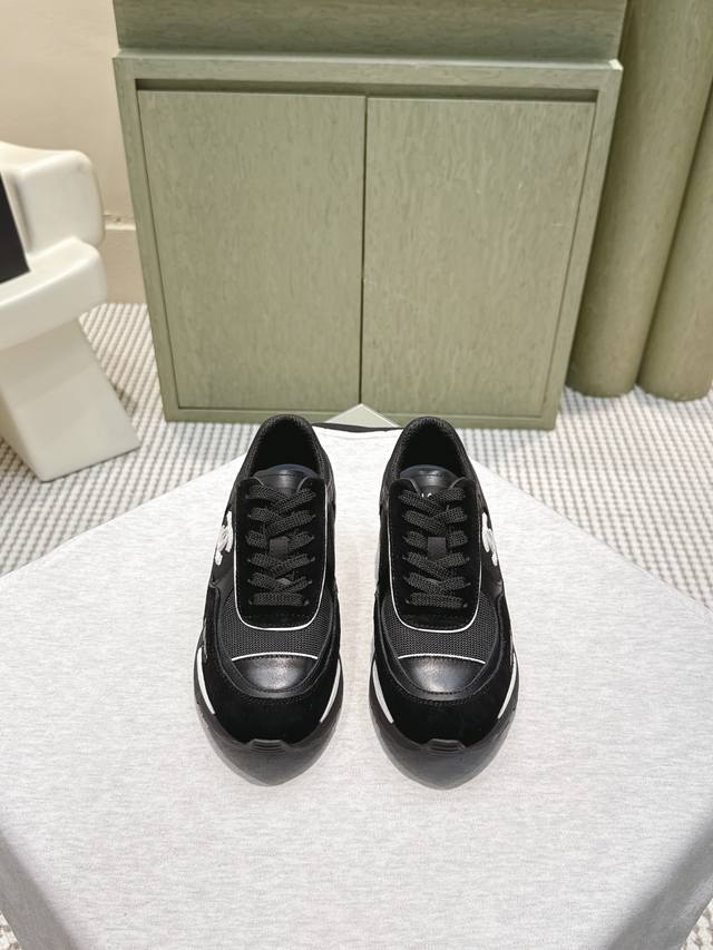 代购级 ｜D0088Chanl 香奈儿25S爆款秋冬新款高跟拼色休闲运动鞋 奇奇怪怪 丑萌丑萌 专柜断货王 各大博主社交日推款，这季新款简直闭眼入，上脚秀气灵动