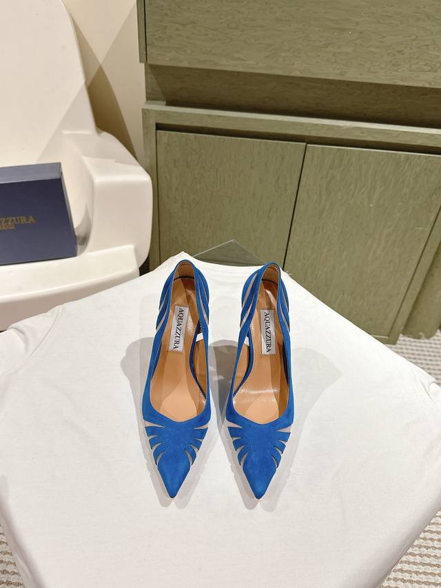 224 Aquazzur* 菠萝早春专柜新品仙女时装鞋系列，大量上新同步官网全系列均可定制龙年主打一个火爆，全网各大网红纷纷开秀，绝美的穿搭系列！ ★★★★★