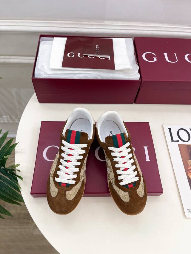 Gucci 古驰 25 2025秋冬新品 走秀款 Gucci Shift系列织带休闲运动鞋 主打系列终于面世，狠货值得期待！原有的经典 创造新设计 Bs代购级别