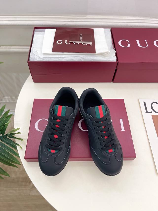 Gucci 古驰 25 2025秋冬新品 走秀款 Gucci Shift系列织带休闲运动鞋 主打系列终于面世，狠货值得期待！原有的经典 创造新设计 Bs代购级别