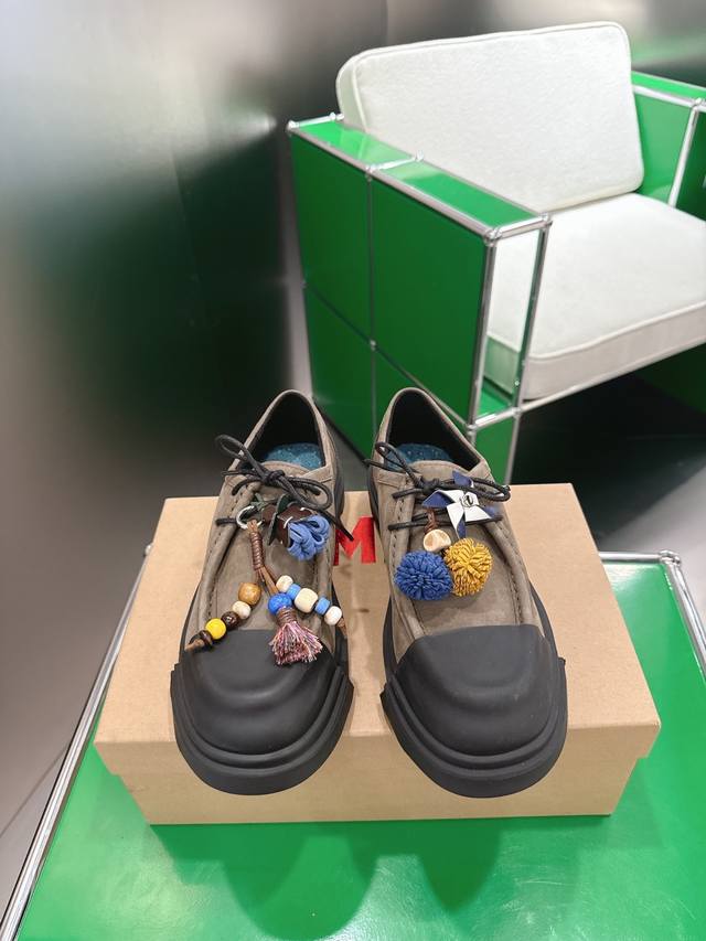 配一对鞋盖 另外＋30一对 Camper 西班牙小众潮牌25Ss 春夏新款 圆头乐福鞋 可拆卸式胶头，撞色工艺，德比鞋超级火Camper 德比鞋，可拆卸鞋头套可