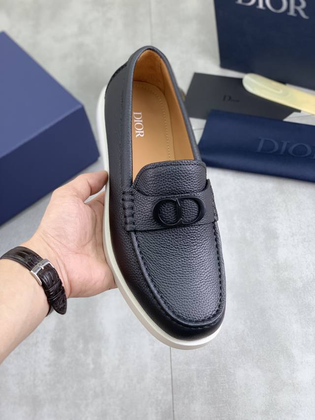 工厂p价p 实价 顶级版本 Dior 迪奥 原版！顶级意大利代购！男士商务休闲皮鞋，鞋面原版进口荔枝纹小牛皮，极致质感，绅士风范，内里进口水染牛皮，顶级意大利原