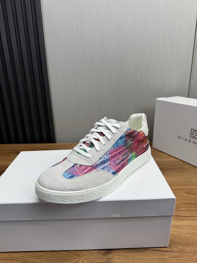 工厂p价 Givenchy纪梵希 . 男士新款时尚休闲板鞋热卖 进口牛皮面料.舒适羊皮内里 原版大底 脚感舒适 38-44码 45订做不退换