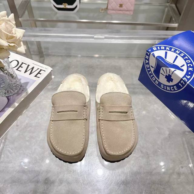 Birkenstock博肯德国窄版Arizona博肯夏季软木软底半拖 毛拖鞋 Bk博肯鞋，家喻户晓，每个时尚博主都爱的单品！非常好搭配，一年可以穿三季的鞋子。虽