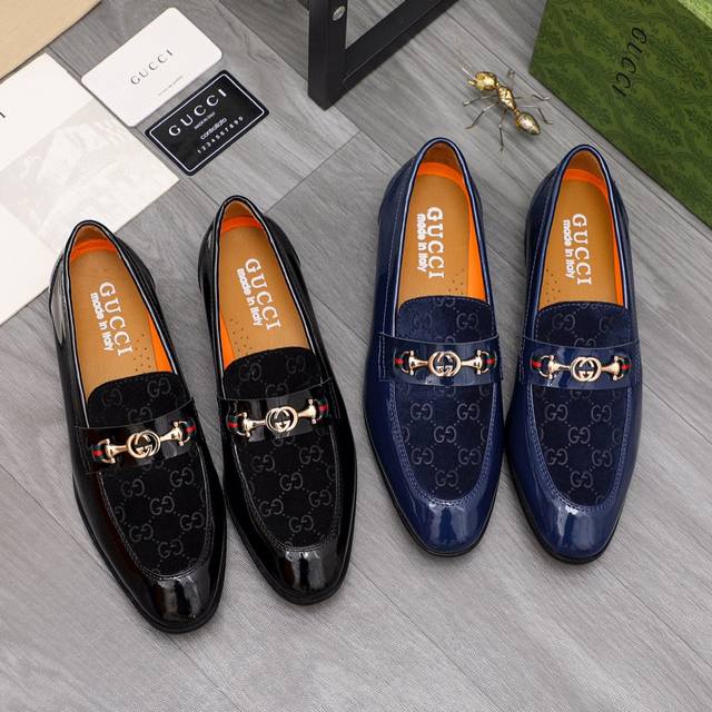 调工厂p价 男装男鞋 运动原单 商品商标：Gucci 古驰 正装鞋 正码码数: 38-44 商品材料：精选 头层牛皮鞋面 牛皮内里 原版大底