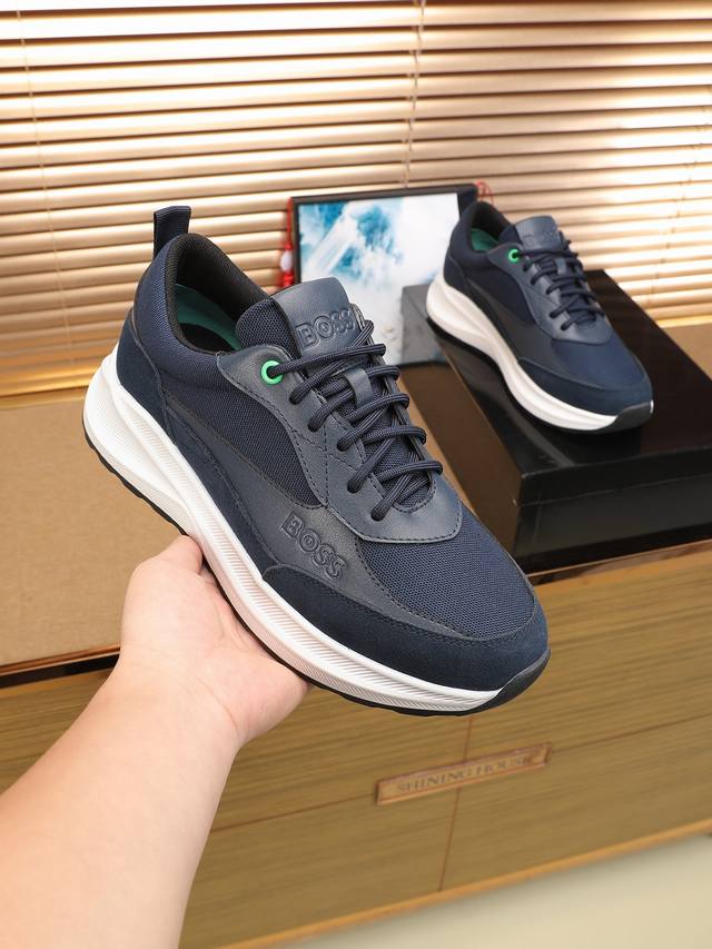 调工厂p价 男装男鞋 运动原单 2025Boss新款...码38-45数