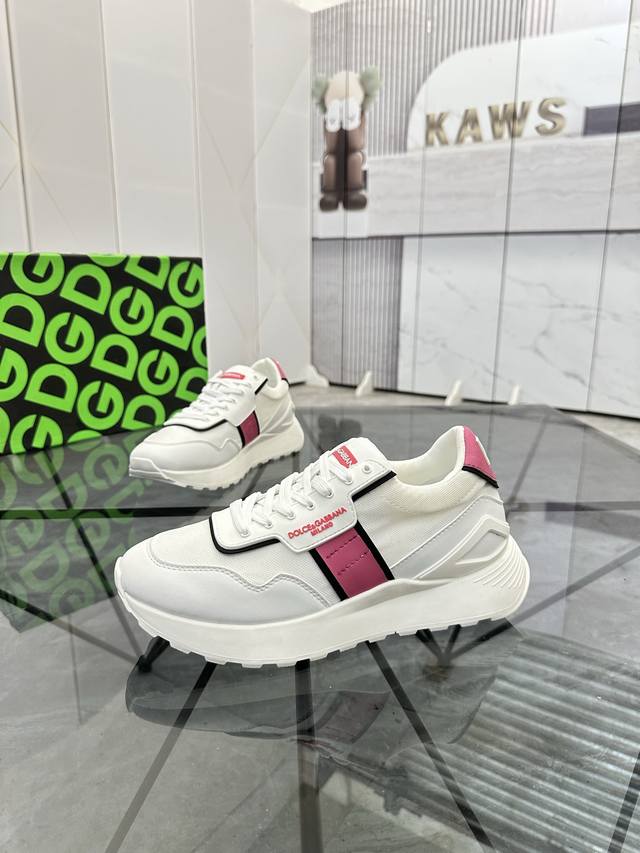 调工厂p价 男装男鞋 运动原单 商品商标：Dg* 杜嘉班纳* 低帮休闲鞋 正码码数: 38-45 可订做46 商品材料：鞋面进口牛皮拼接原版材料，透气内里，原版