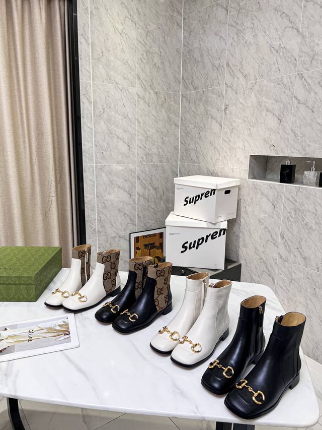 工厂p价 女装女鞋 运动原单 Gucci古琦最新款。专柜同步上新。经典款型透过标志性的品牌元素焕发新的活力。拉链绷带设计容易穿脱。面料头层牛皮，里垫脚全羊皮。四