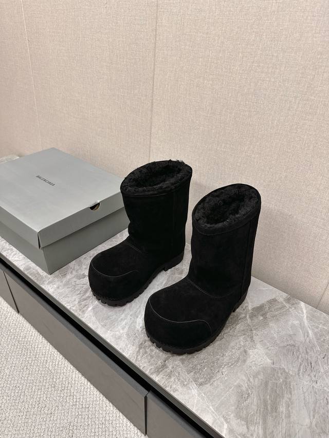 男装20 Balenciaga巴黎世家滑雪系列Skiwear最新款情侣款高中低阿拉斯加雪地靴 正品购入开发 完美复刻 设计师推出探索时尚界对于原创与挪用的概念、
