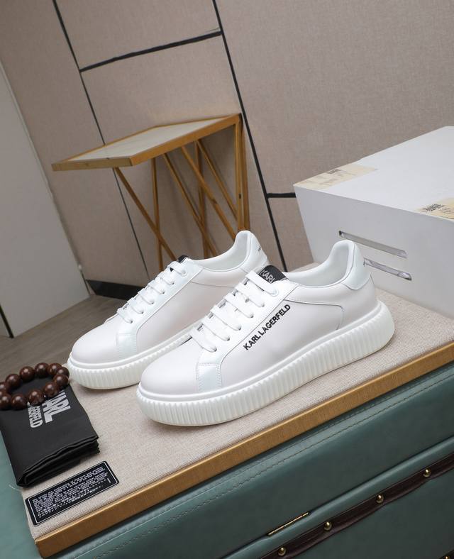 出厂价p Karl～ 男士休闲鞋 2025Z柜同步发售 码数:38-44# 3个颜色鞋面选用多材质拼接牛皮内里，舒适透气，鞋底：原版舒适耐磨大底，实物拍摄实物更