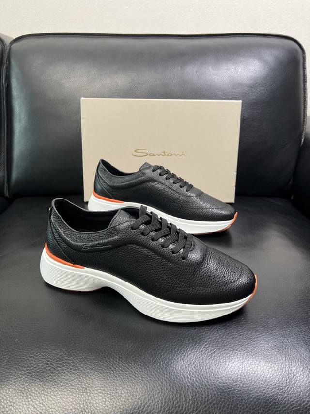 只换码不退 Zegna 高品质 顶级工艺品 杰尼亚 专柜新款原厂配置，意大利进口牛皮拼布面料，进口牛里垫，透气舒适，鞋底：原厂特供原版底超级舒适，原厂跟单货 欢