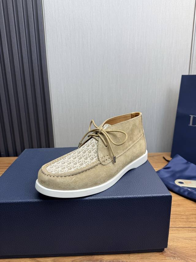 工厂p价 Dior 迪奥 男士官网Na爆款热卖进口 牛皮+牛皮内里.原版橡胶耐磨大底。高品质出货码数38-44， 45订做