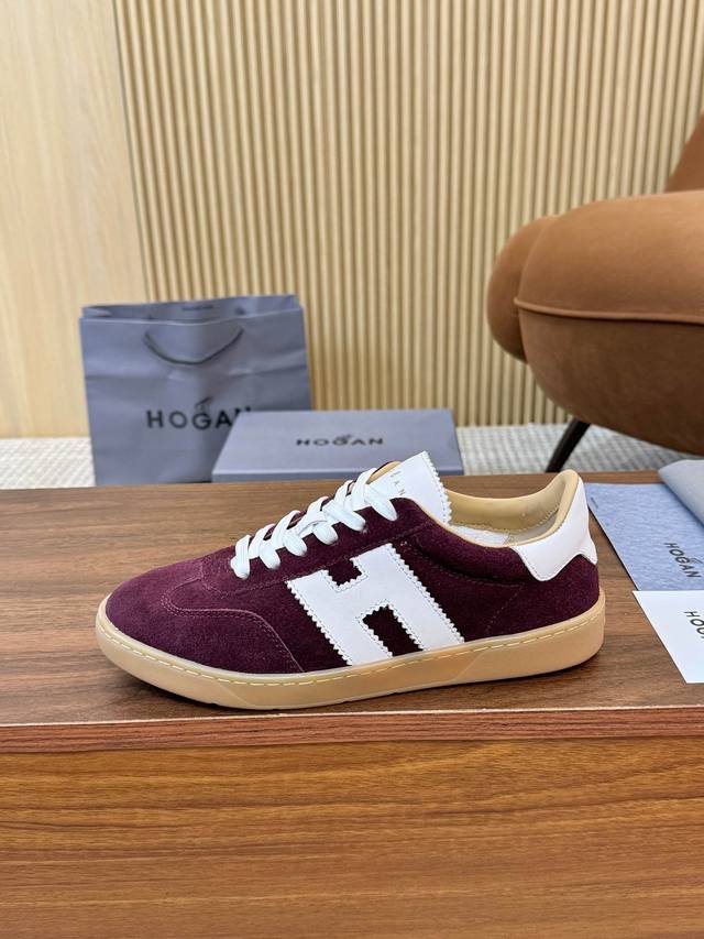 实价 顶级版本：男鞋同款 Hogan霍根 最新platform系列休闲 运动鞋 德训鞋 原版购入开发 做货 这款platform系列运动休闲鞋，线条勾绘，重构风