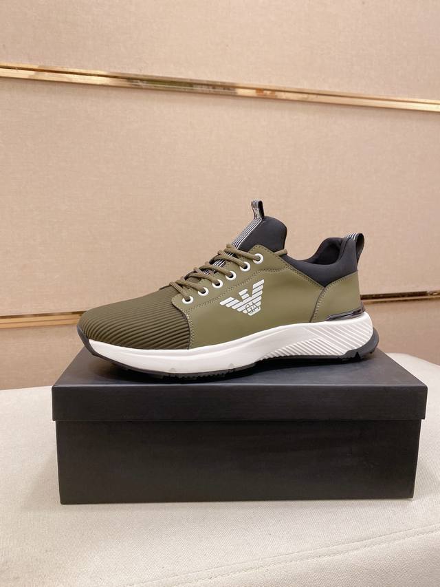 调工厂p价 男装男鞋 运动原单 阿玛尼 Armani Exchange 最新春夏款休闲男鞋，欢迎1:1对比，爆单款香港专柜休闲鞋，专柜品质，支持验货，优质做工，