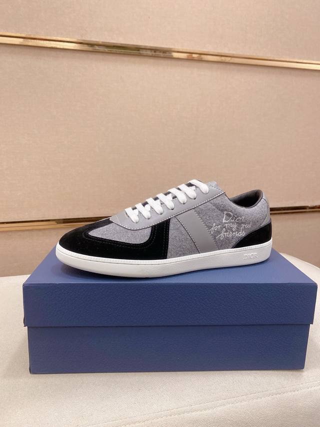 调工厂p价 男装男鞋 运动原单 新款2025平底德军训练鞋复古牛皮男士板鞋，羊皮内里，搭配电绣Logo图案，休闲鞋德训鞋小白鞋透气，码数:38-44