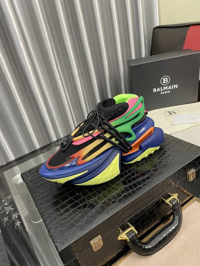 出厂价pp： Balmai* 巴尔-曼 新品B-Skate拼接低帮休闲运动鞋 多种材质拼接撞色设计 采用进口小牛皮 绒面小牛皮、拼接科技布材质设计、饰立体凸感对