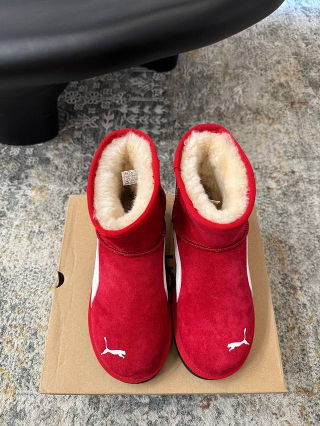 新品发布 ★面料 皮毛一体 内里 羊 鞋底 发泡底 优雅风格 创造不一样的感觉 跟高 2Cm 专柜包装 简约气质款式！ Show Bdetails ⊿：Size