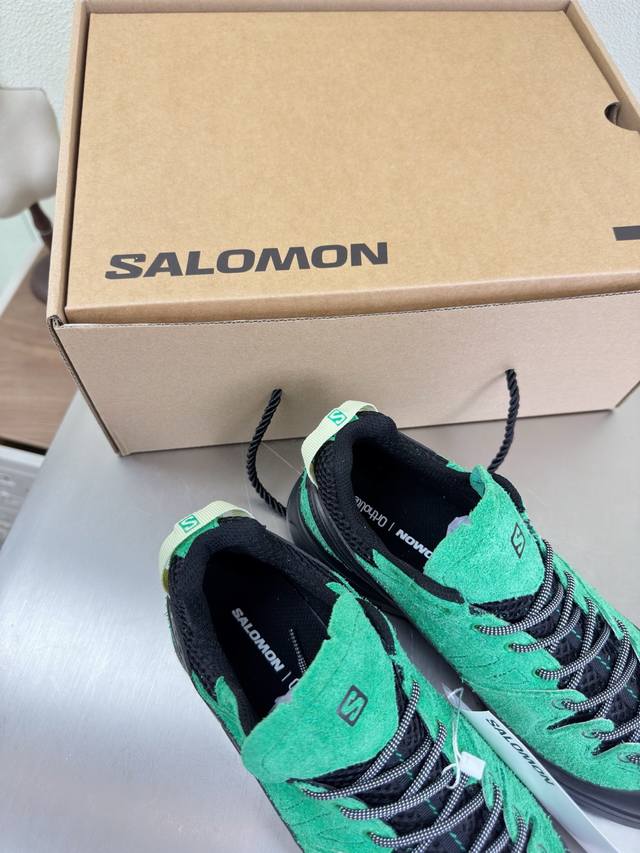 男女款 登山系列 火爆 Mm6 Maison Margiela 男款10 高丝光牛反绒皮水染牛皮 大热时尚风格 绿色 Mm6 Maison Margiela的实