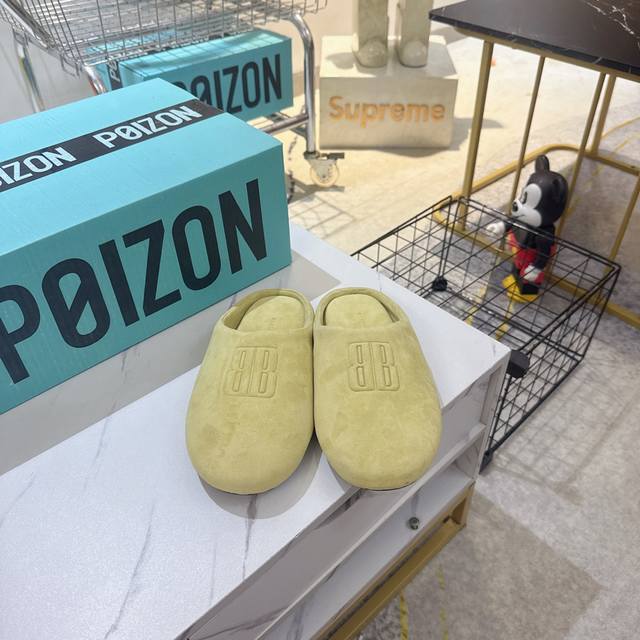 出厂 千Balenciaga巴黎世家 圆头套脚 穆勒鞋包头拖鞋 35-40