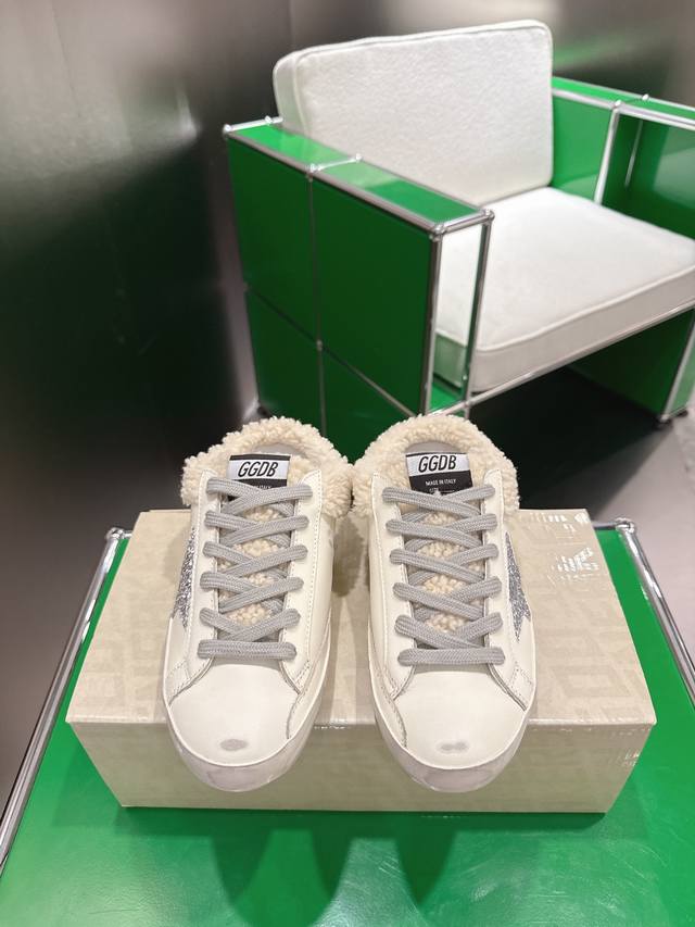 K027 Ggdb 休闲小脏鞋毛里 Ggdbdb 百搭两穿休闲鞋 追求“完美的不完美”、品牌标志性的Lived-In 岁月留痕，做 日处理和独特的星星，是意大利