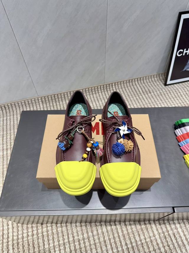 出厂：情侣 独家顶级版本 Camper西班牙潮牌25Vs秋季新款休闲系列 情侣胶头两穿款休闲鞋 原版一比一打造，原版开模可拆卸式胶头，撞色工艺，德比鞋超级Cam