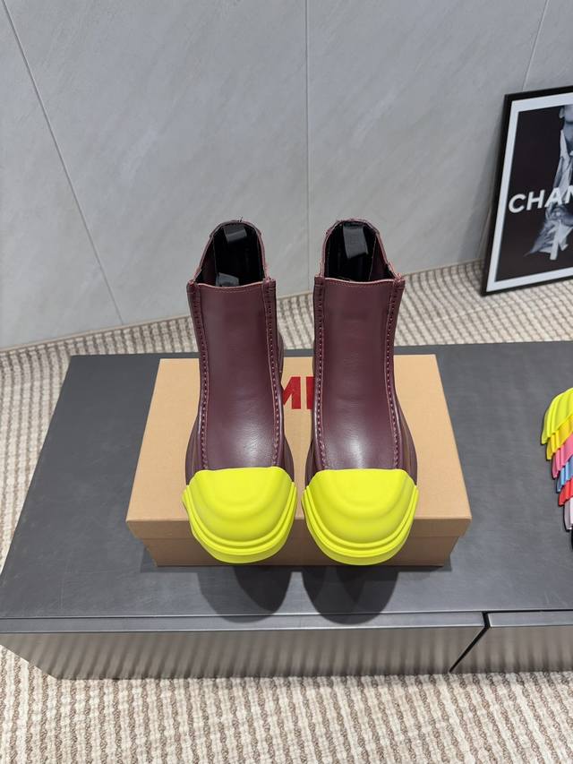 出厂：情侣 独家顶级版本 Camper西班牙潮牌25Vs秋季新款休闲系列 情侣胶头两穿款短靴 原版一比一打造，原版开模可拆卸式胶头，撞色工艺，德比鞋超级Camp