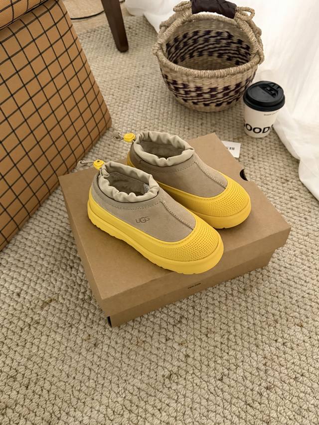 儿童款 塔斯曼 简约经典 自在随性 超强防水牛皮面料 超弹组合大底上脚超舒适 Size：25-34