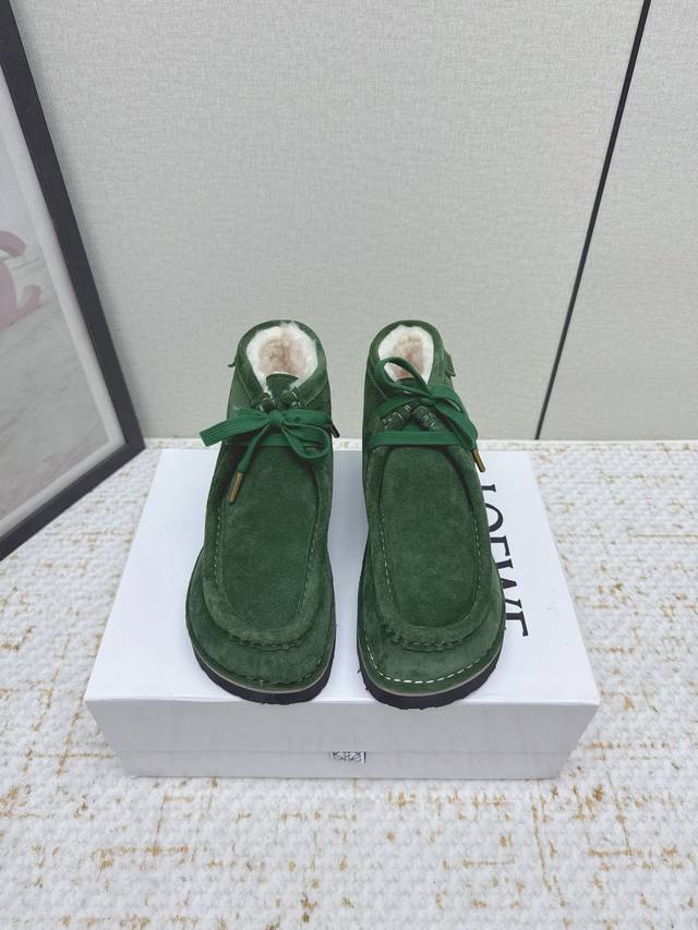 出厂 高版本 L*Oewe罗*意威25Vs秋季最新王炸爆款休闲系列 杨幂同款简约乐福鞋大头休闲鞋圆头单鞋 没有任何繁杂装饰，纯粹极简，舒服又不失复古文艺气质，值