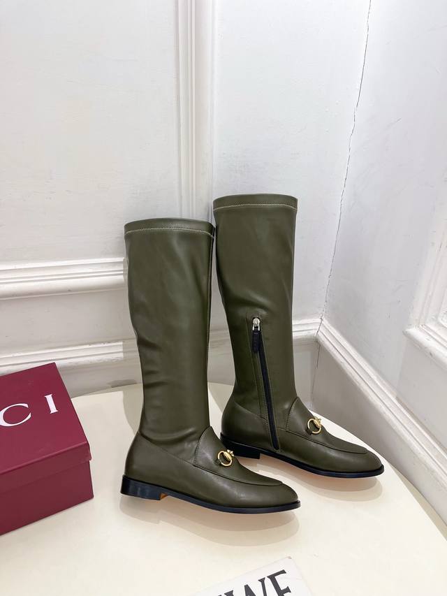 Gucci 古驰 25 2025G家秋冬新品经典马衔扣乐福弹力靴 主打系列终于面世，狠货值得期待！原有的经典 创造新设计 Bs代购级别！高级感十足！国内外博主刷