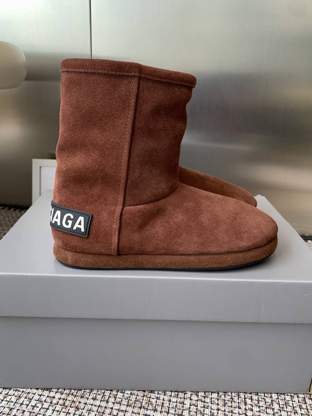 Balenciaga巴黎世家 Skiwear最新款阿拉斯加雪地靴 正品购入开发 完美复刻 设计师推出探索时尚界对于原创与挪用的概念、以全新系列致敬传承与经典 以