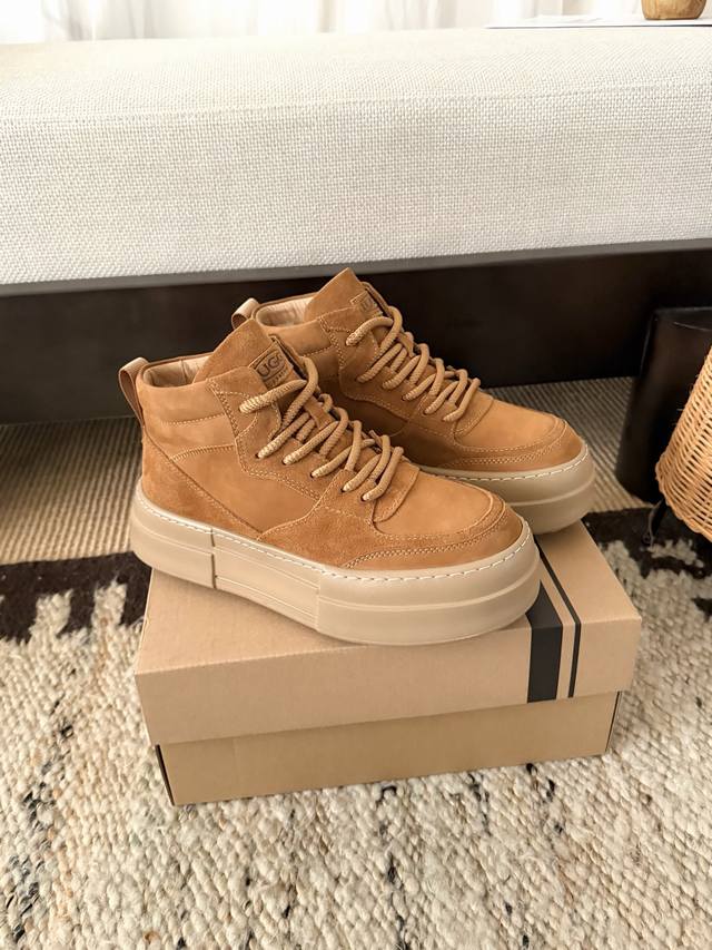 Tx-787 磨砂休闲板鞋 很简单大方的款式 高级感配色洋气 私模大底 鞋面定制牛皮 内里真羊毛 上脚百搭不臃肿 超级适合秋冬 Size ：39 44