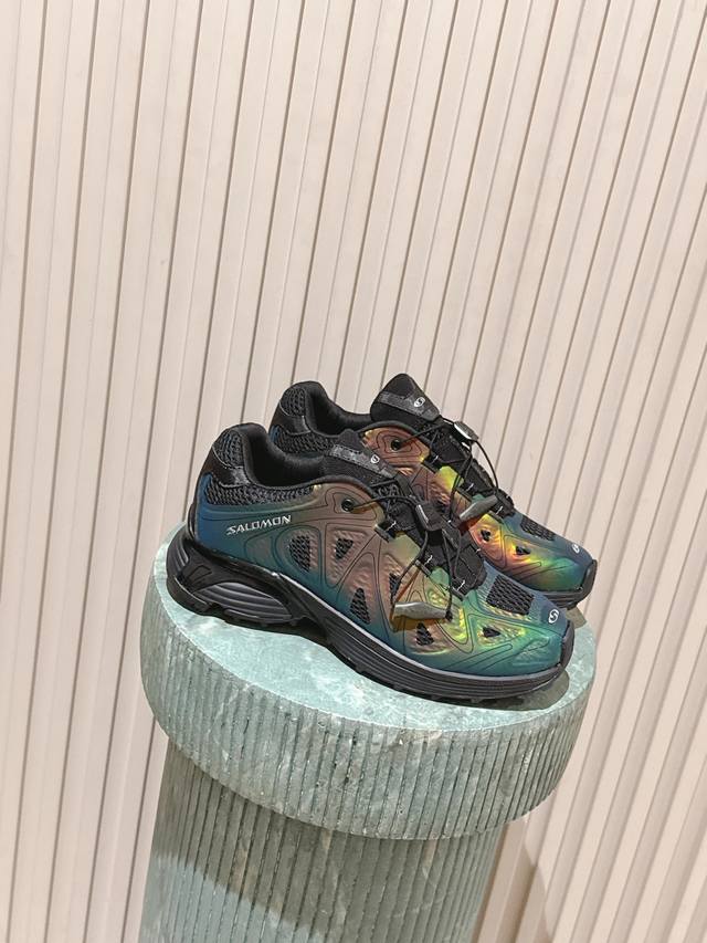 顶级版本： : 萨洛蒙 Salomon X Ama Lou 25Ss新款越野跑鞋运动鞋 网球鞋 专为追求卓越舒适性的长距离越野跑者设计 鞋面 鞋头有非常厚实的白