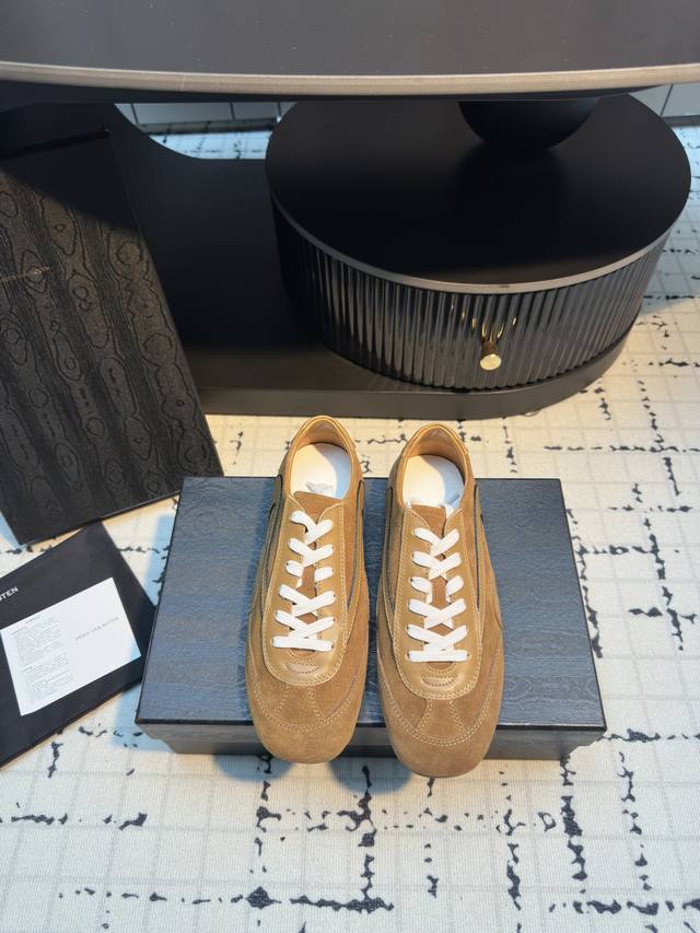 代购级小众 Dries Van Noten Dvn 复古德训鞋 Dvn的德训鞋也太美了吧 Dries 总会给我带来惊喜 Dries Van Noten 2025