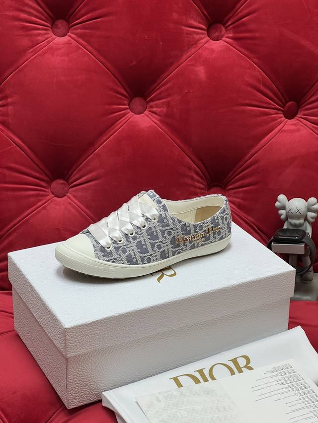 独家实拍 顶级版本 Dior｜迪奥2025Ss新品时尚球鞋 德训鞋 运动鞋 一鞋难求 超多网红明星种草 上脚炒鸡百搭 太古汇购入开发 高端定制 专柜包装 鞋面：