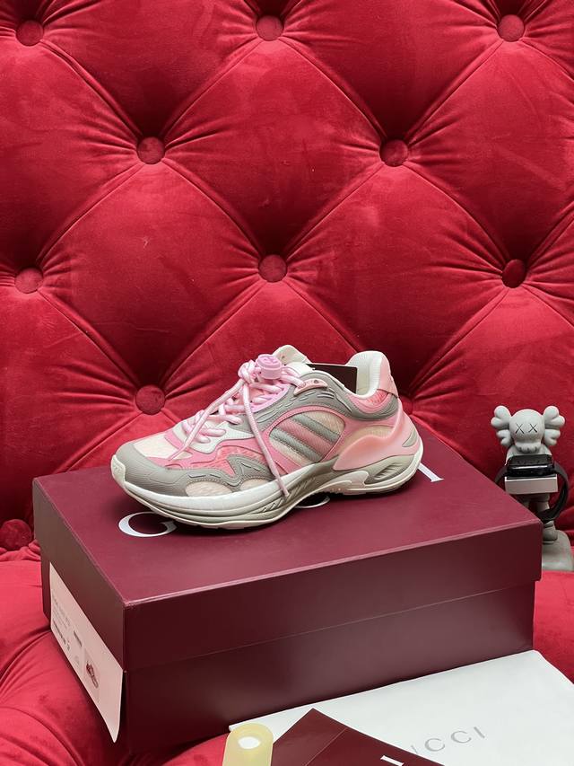 独家实拍 顶级版本 顶级对标 Gucci 古驰2026新款 2.0 复古休闲女鞋 代购级 原版购入开发 Gucci 2.0焕新演绎品牌标志性条纹织带元素 这款焕