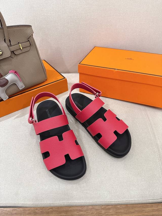 官网最新配色』 二舅拖凉鞋全系列出厂价pp女款 男款 Herme*2025新款H拖鞋 鲜清艳新 ～时尚活力清气春息 不多解释了，买过的都知道 Tpu防滑大底 3