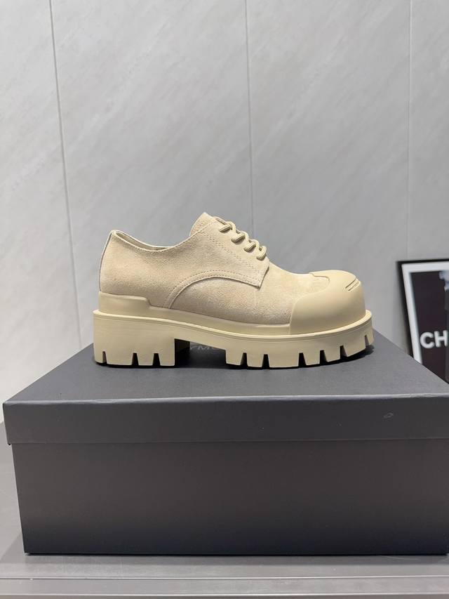 出厂: 独家顶级版本 Dymalnotpy 2025Vs秋季最新网红爆款乐福系列 圆头厚底乐福鞋 Dymalnotpy一直热度不减松糕厚底，显高，显瘦，超多网红