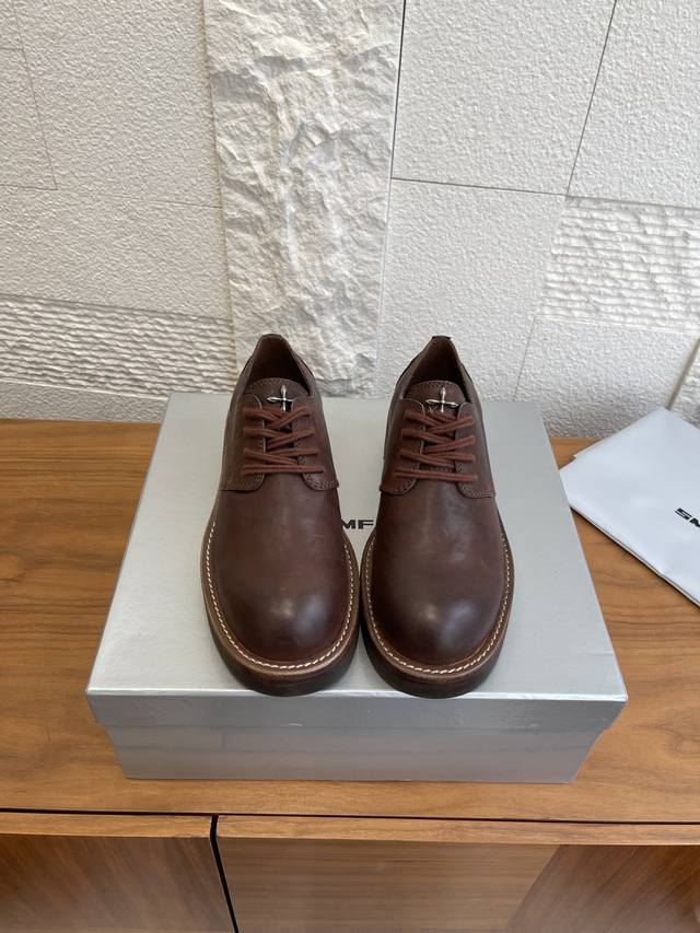 顶级版本: Smfk 十字 25Ss 秋冬新款 Rage Wild 野性起源系列 系带 德比鞋 Rage野性手工的鞋履系列，传承延续经典鞋履制造工艺，从材料制作