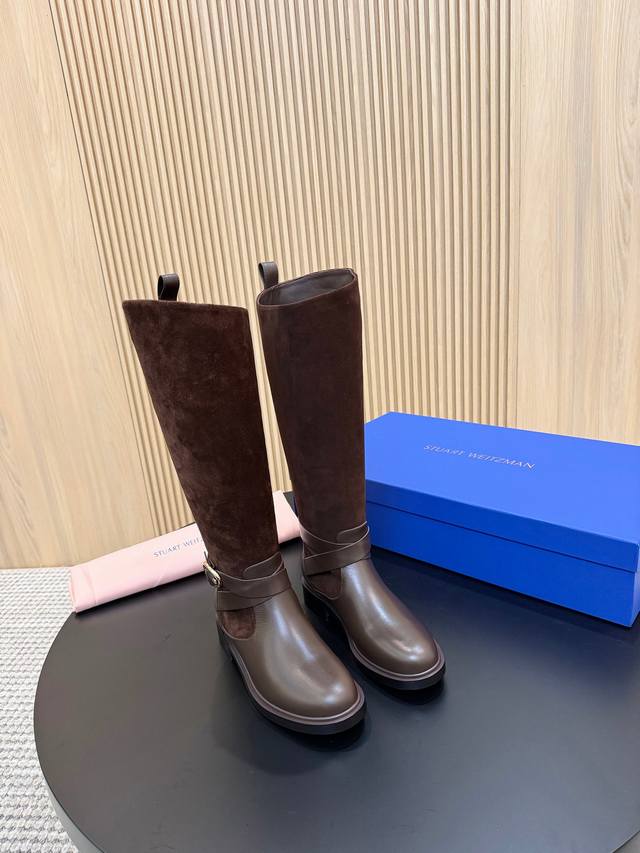 Sw最新款出厂小牛 丝光牛反绒 面料：小牛 丝光牛反绒 洗水牛仔布 内里：羊皮 大底：橡胶发泡 码数：35 40