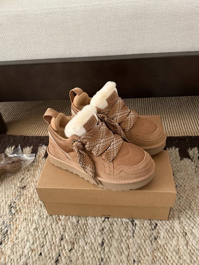 1144032 梅尔低帮休闲鞋 双色拼接鞋带增添造型复古质感 羊毛内里搭配轻翼科技大底 舒适透气 超大号加垫鞋舌Match廓形鞋身 经典四色可选 适配你的多风格