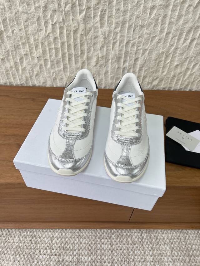 G069 Celine 思琳 25Ss秋冬新款 最新款Racer系列 阿甘鞋 运动鞋 超多明星时尚博主种草 阿甘鞋鞋型设计经典永不过时 酷帅又百搭无论是运动风穿