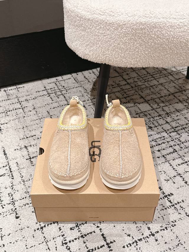 Ugg 厚底民族风 比心塔兹 情人节限定款 雪地靴 Feng Chen Wang*Telfar推出的联名潮款单品就连明星都要抢着穿呢 周冬雨 Tazz拖鞋是小个